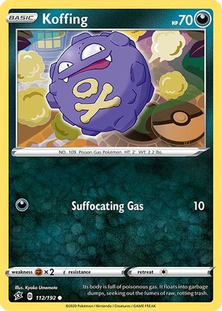 Koffing (112/192) [SWSH02 Rebel Clash] Normal - Common