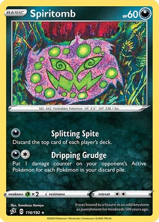 Spiritomb (116/192) [SWSH02 Rebel Clash] Normal - Rare