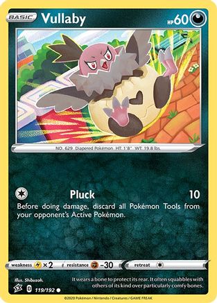 Vullaby (119/192) [SWSH02 Rebel Clash] Normal - Common
