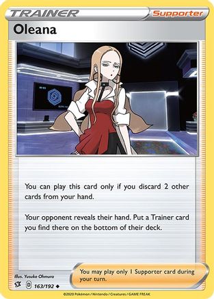 Oleana (163/192) [SWSH02 Rebel Clash] Normal - Uncommon