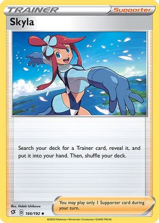 Skyla (166/192) [SWSH02 Rebel Clash] Normal - Uncommon