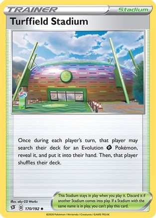 Turffield Stadium (170/192) [SWSH02 Rebel Clash] Normal - Uncommon
