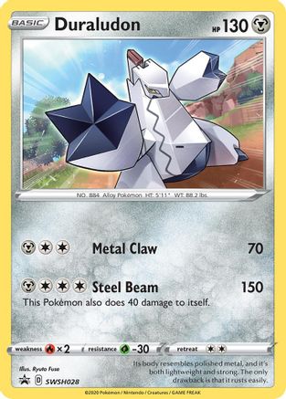 Duraludon - SWSH028 (SWSH028/307) [SWSH Sword & Shield Promo Cards] Holofoil - Promo
