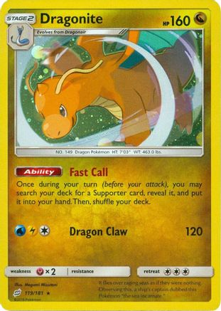 Dragonite (Cosmos Holo) (119/181) [Miscellaneous Cards & Products] Holofoil - Promo