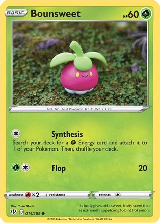 Bounsweet (014/189) [SWSH03 Darkness Ablaze] Normal - Common