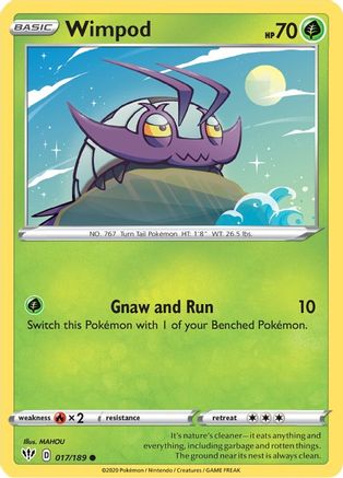 Wimpod (017/189) [SWSH03 Darkness Ablaze] Normal - Common