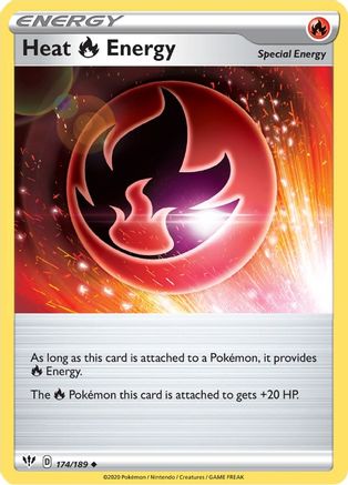 Heat R Energy (174/189) [SWSH03 Darkness Ablaze] Normal - Uncommon