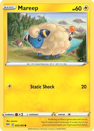Mareep (055/189) [SWSH03 Darkness Ablaze] Normal - Common