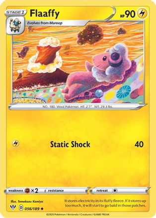 Flaaffy (056/189) [SWSH03 Darkness Ablaze] Normal - Uncommon