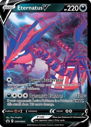 Eternatus V (SWSH064/307) [SWSH Sword & Shield Promo Cards] Holofoil - Promo