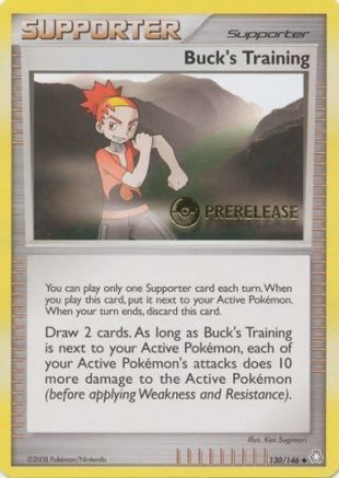 Buck's Training (Prerelease) (130/146) [Miscellaneous Cards & Products] Normal - Promo