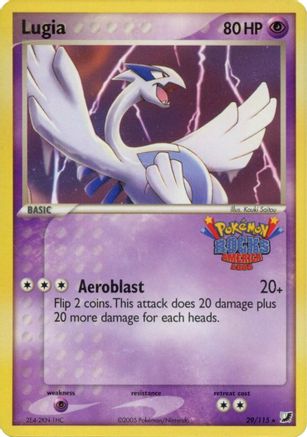 Lugia (Pokemon Rocks America) (029/115) [Miscellaneous Cards & Products] Normal - Promo