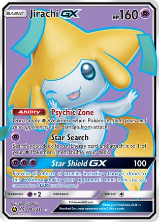 Jirachi GX (79a/236) [Alternate Art Promos] Holofoil - Promo
