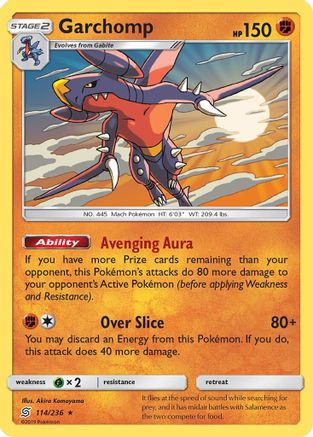 Garchomp (SM Unified Minds) (114/236) [Deck Exclusives] Normal - Rare