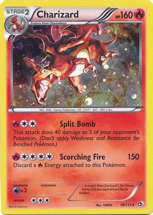 Charizard (Cosmos Holo) (019/113) [Miscellaneous Cards & Products] Holofoil - Promo
