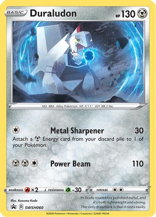 Duraludon - SWSH060 (SWSH060/307) [SWSH Sword & Shield Promo Cards] Holofoil - Promo