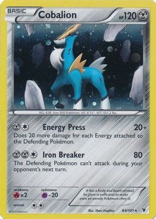Cobalion (Cosmos Holo) (84/101) [Blister Exclusives] Holofoil - Promo