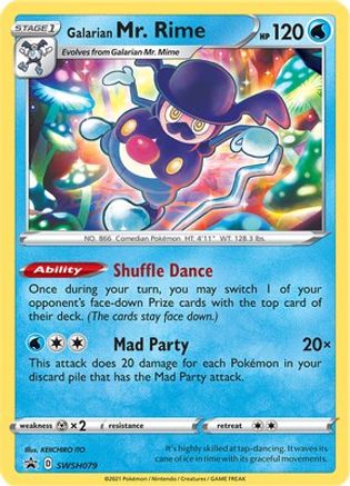 Galarian Mr. Rime (SWSH079/307) [SWSH Sword & Shield Promo Cards] Holofoil - Promo