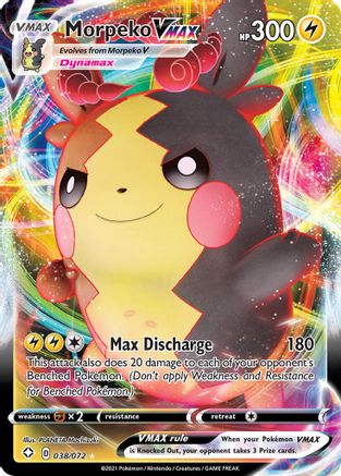 Morpeko VMAX (038/72) [Shining Fates] Holofoil - Ultra Rare