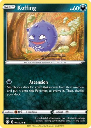 Koffing (041/72) [Shining Fates] Normal - Common