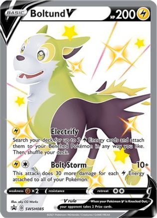 Boltund V (SWSH085/307) [SWSH Sword & Shield Promo Cards] Holofoil - Promo