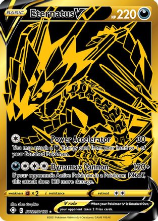 Eternatus V (SV121/122) [Shining Fates Shiny Vault] Holofoil - Shiny Holo Rare