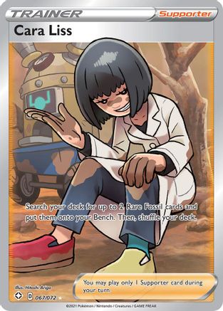 Cara Liss (Full Art) (067/72) [Shining Fates] Holofoil - Ultra Rare