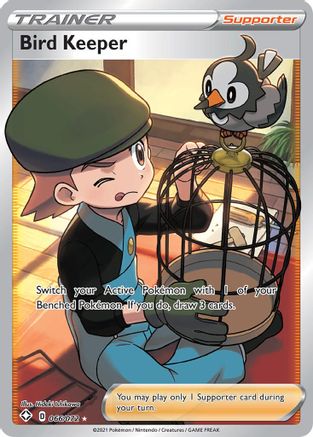 Bird Keeper (Full Art) (066/72) [Shining Fates] Holofoil - Ultra Rare