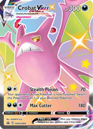 Crobat VMAX (SWSH099/307) [SWSH Sword & Shield Promo Cards] Holofoil - Promo