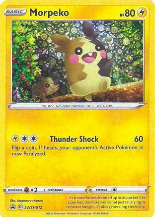Morpeko (General Mills Promo) (SWSH012) [Miscellaneous Cards & Products] Holofoil - Promo