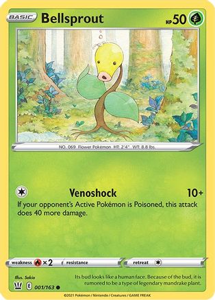 Bellsprout (001/163) [SWSH05 Battle Styles] Normal - Common