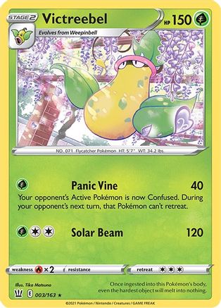 Victreebel (003/163) [SWSH05 Battle Styles] Reverse Holofoil - Rare