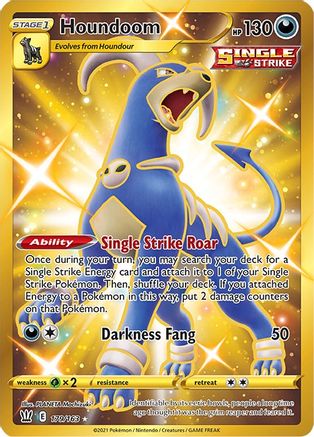 Houndoom (Secret) (179/163) [SWSH05 Battle Styles] Holofoil - Secret Rare