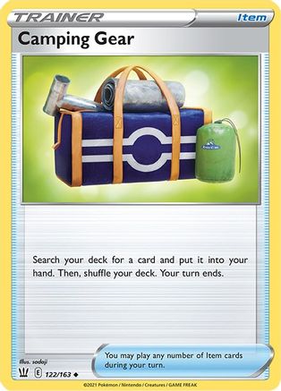 Camping Gear (122/163) [SWSH05 Battle Styles] Reverse Holofoil - Uncommon