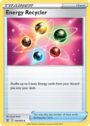 Energy Recycler (124/163) [SWSH05 Battle Styles] Normal - Uncommon