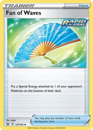 Fan of Waves (127/163) [SWSH05 Battle Styles] Normal - Uncommon