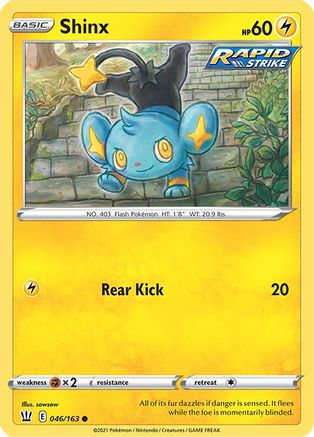 Shinx (046/163) [SWSH05 Battle Styles] Normal - Common