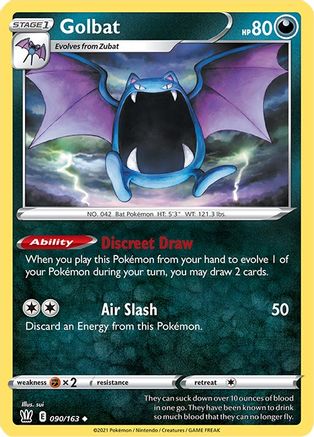 Golbat (090/163) [SWSH05 Battle Styles] Normal - Uncommon