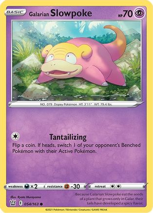 Galarian Slowpoke (054/163) [SWSH05 Battle Styles] Normal - Common