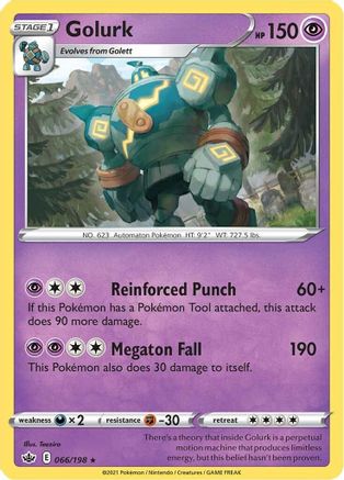Golurk (066/198) [SWSH06 Chilling Reign] Normal - Rare