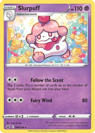 Slurpuff (068/198) [SWSH06 Chilling Reign] Normal - Rare