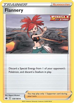 Flannery (139/198) [SWSH06 Chilling Reign] Reverse Holofoil - Uncommon