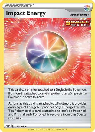 Impact Energy (157/198) [SWSH06 Chilling Reign] Normal - Uncommon