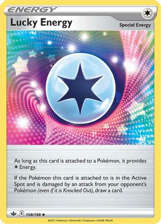 Lucky Energy (158/198) [SWSH06 Chilling Reign] Normal - Uncommon