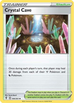 Crystal Cave (144/203) [SWSH07 Evolving Skies] Normal - Uncommon
