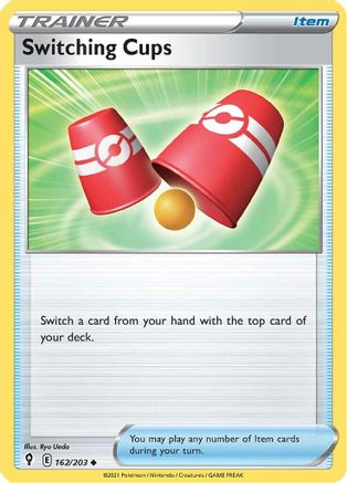 Switching Cups (162/203) [SWSH07 Evolving Skies] Reverse Holofoil - Uncommon