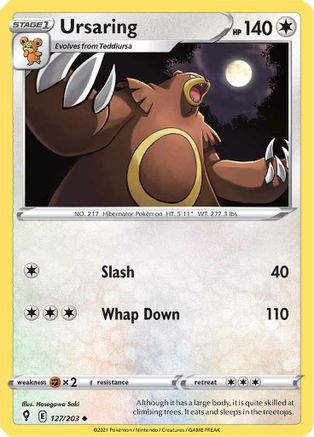 Ursaring (127/203) [SWSH07 Evolving Skies] Normal - Uncommon