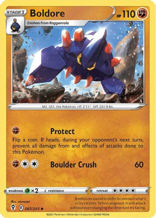 Boldore (087/203) [SWSH07 Evolving Skies] Normal - Uncommon