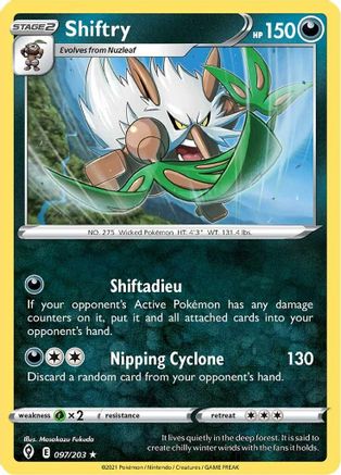 Shiftry (097/203) [SWSH07 Evolving Skies] Normal - Rare