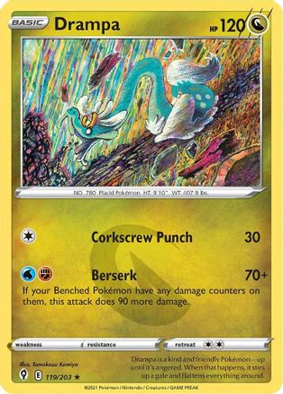 Drampa (119/203) [SWSH07 Evolving Skies] Normal - Rare